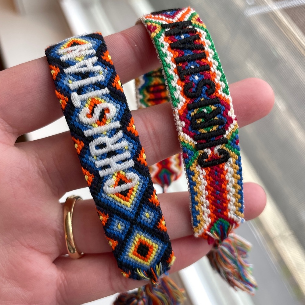 Authentic Rare Dior Friendship Bracelet Set